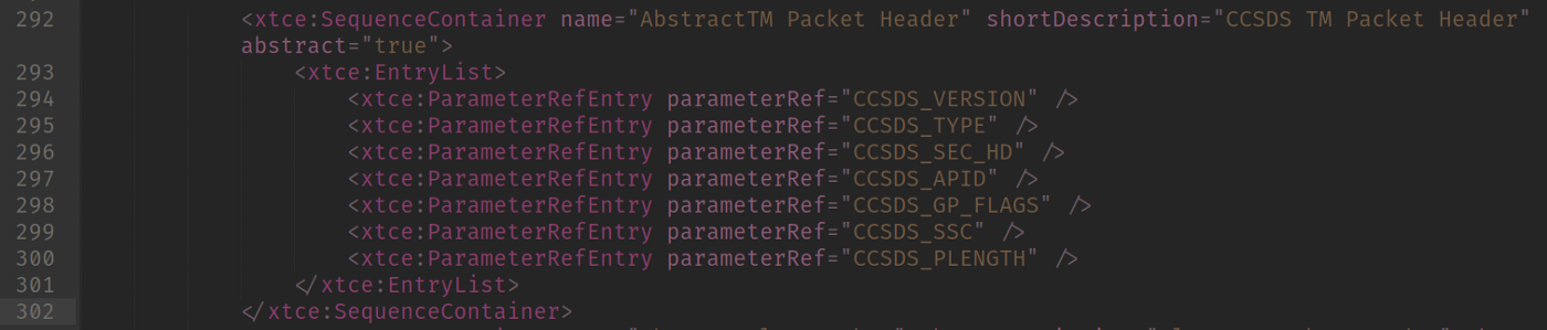 AbstractTM Packet Header Definition
